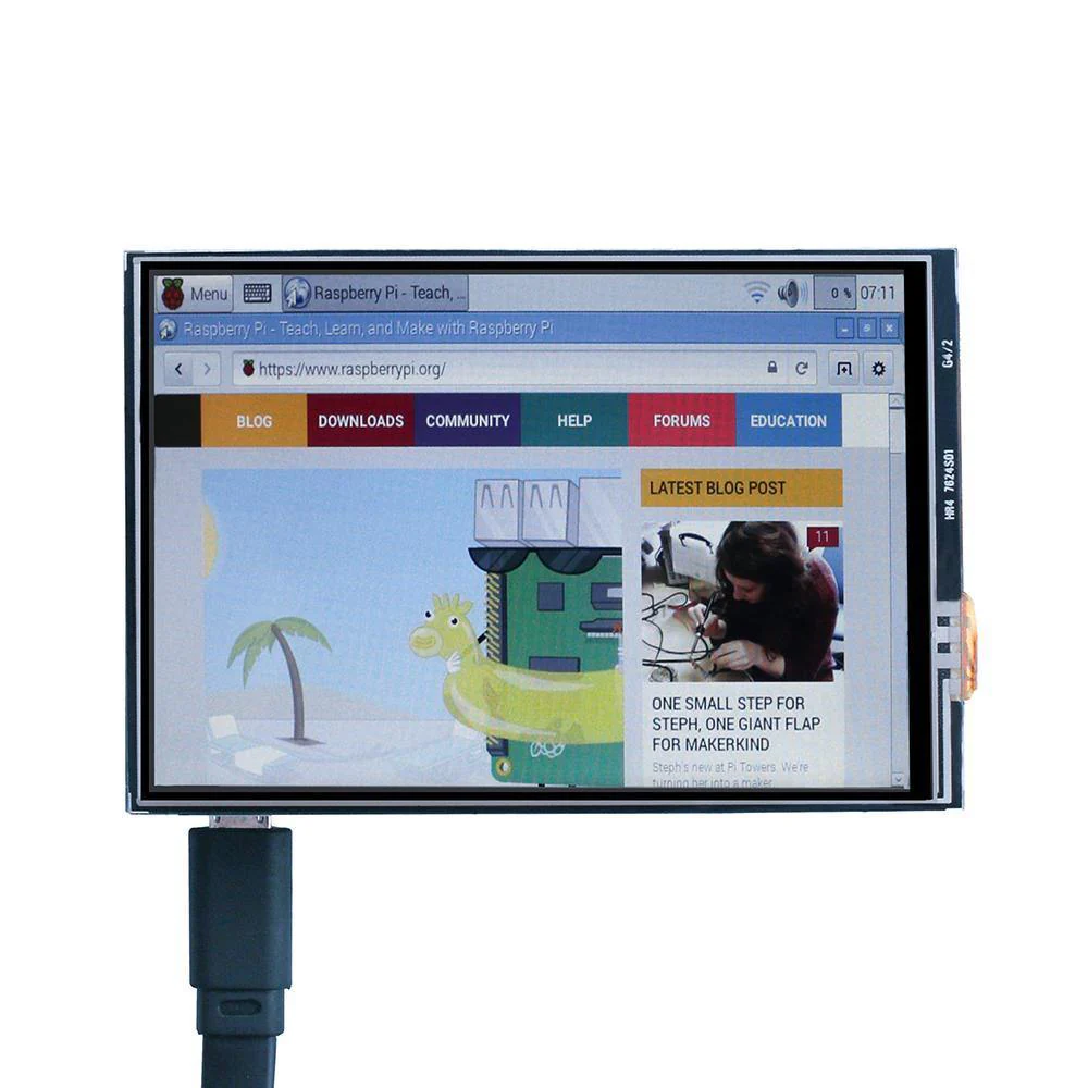 3.5 Inch TFT LCD Screen For Raspberry Pi - Image 2