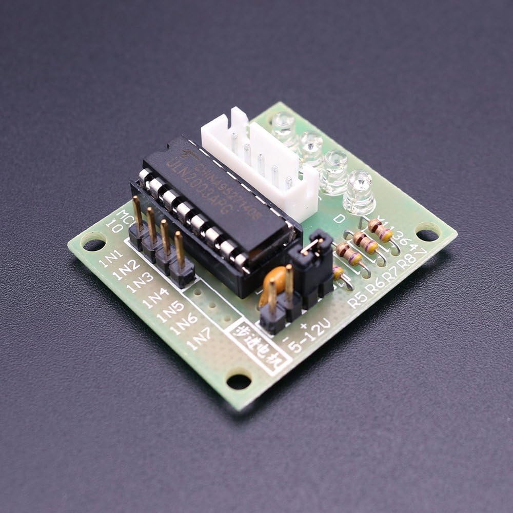 ELEGOO 5 Sets 28BYJ-48 ULN2003 5V Stepper Motor + ULN2003 Driver Board Compatible with Arduino - Image 2