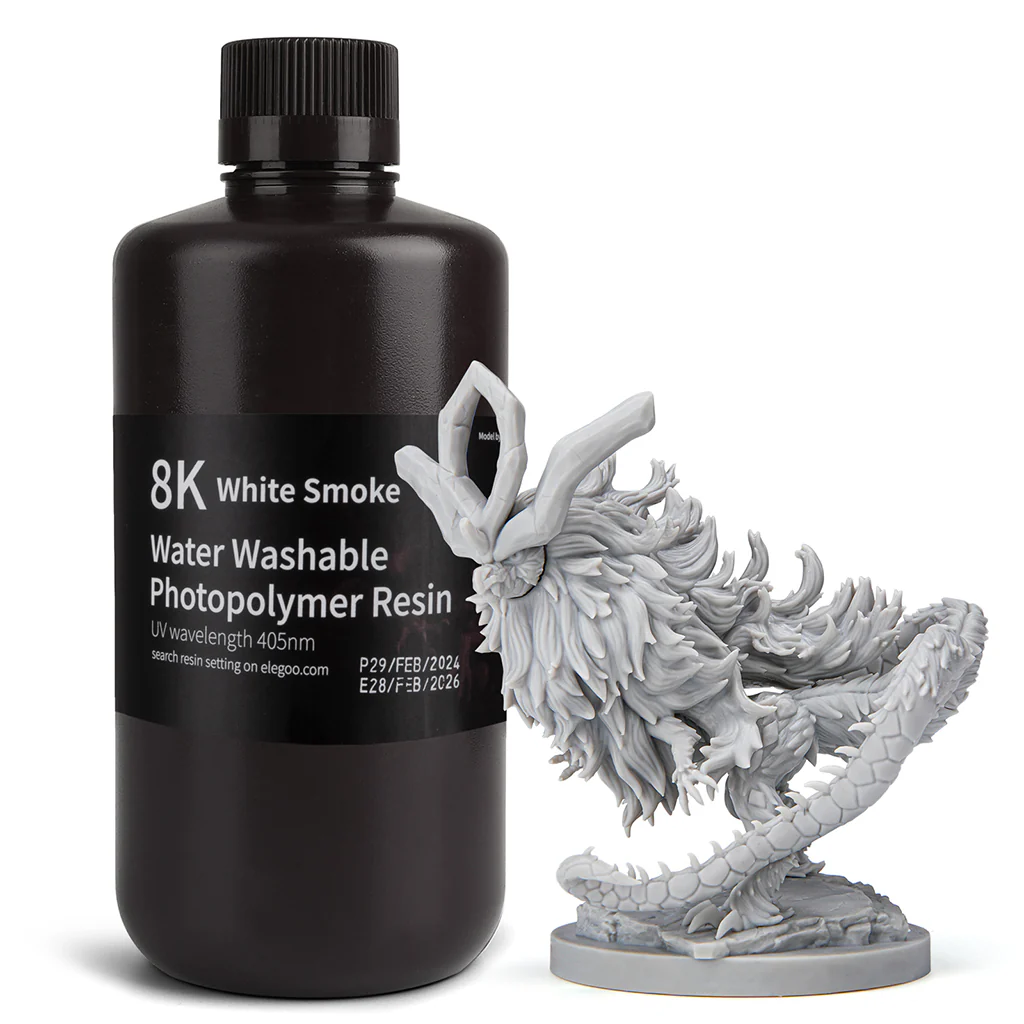 8K Water-Washable Resin - Image 3