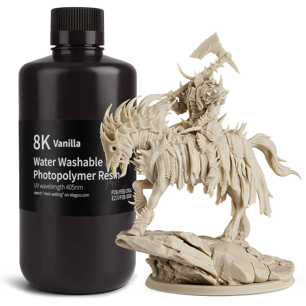 8K Water-Washable Resin - Image 5