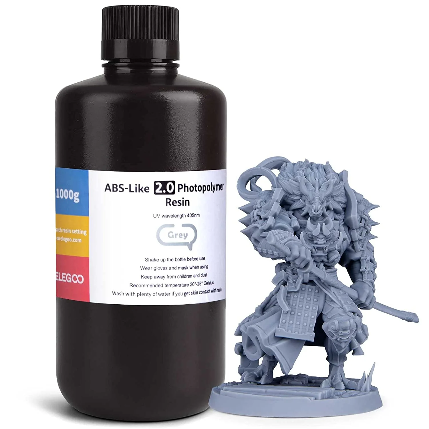 ABS-like Resin V2.0 Grey 10KG - Image 3