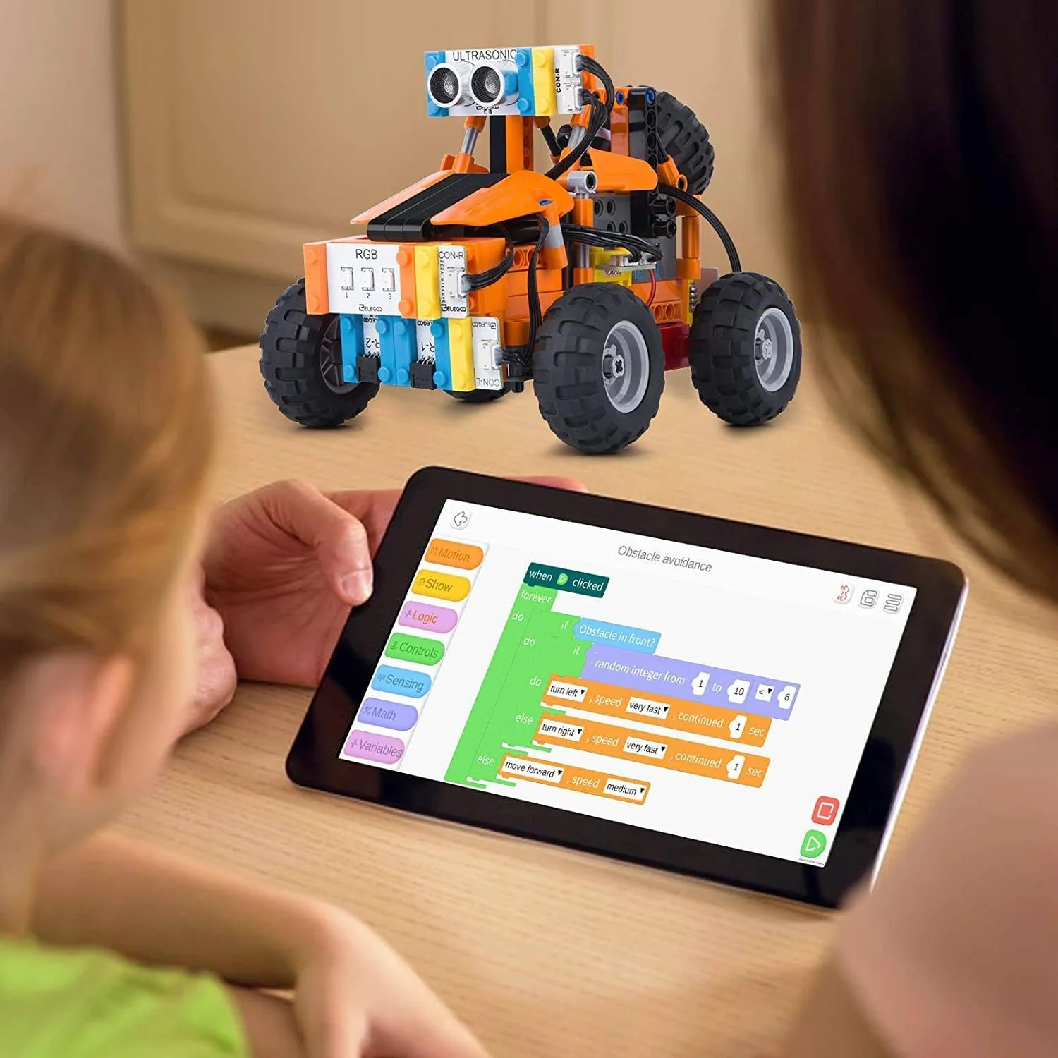 Building Block Car Robot Kit - Image 4