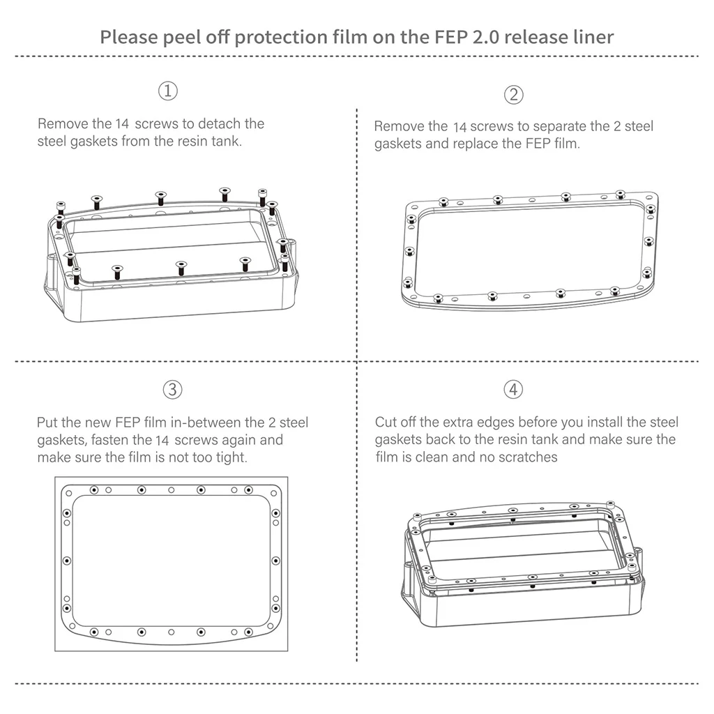 PFA Film for Mars 3 & Mars 3 Pro (5 Pcs) - Image 3