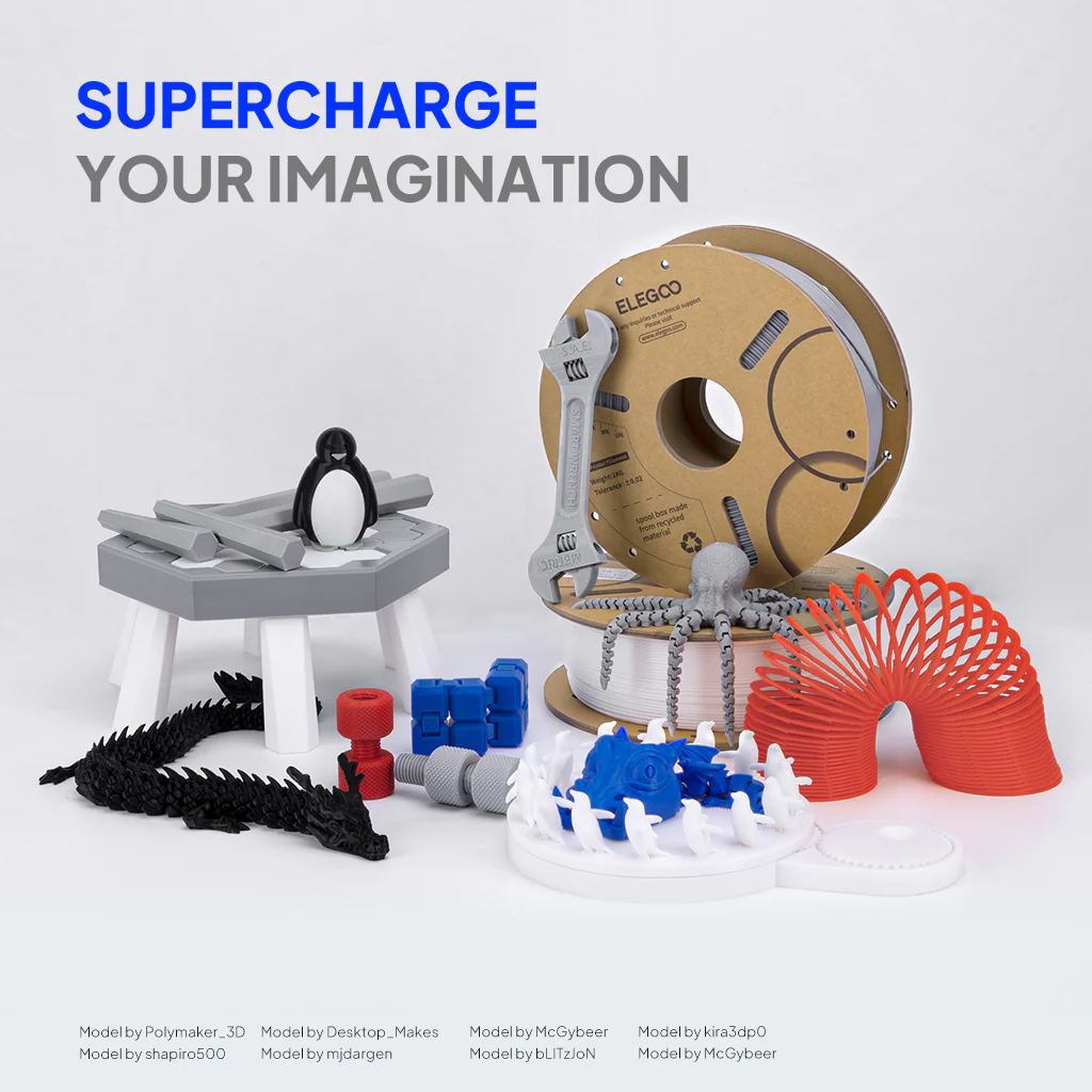 PLA PLus Filament 1.75mm 4 Colors 10KG - Image 8