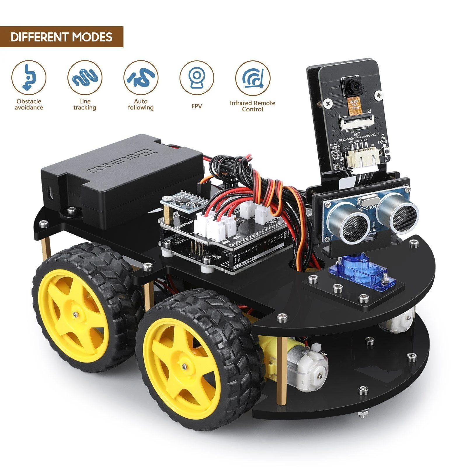 Smart Robot Car Kit V4.0 (With Camera) - Image 3