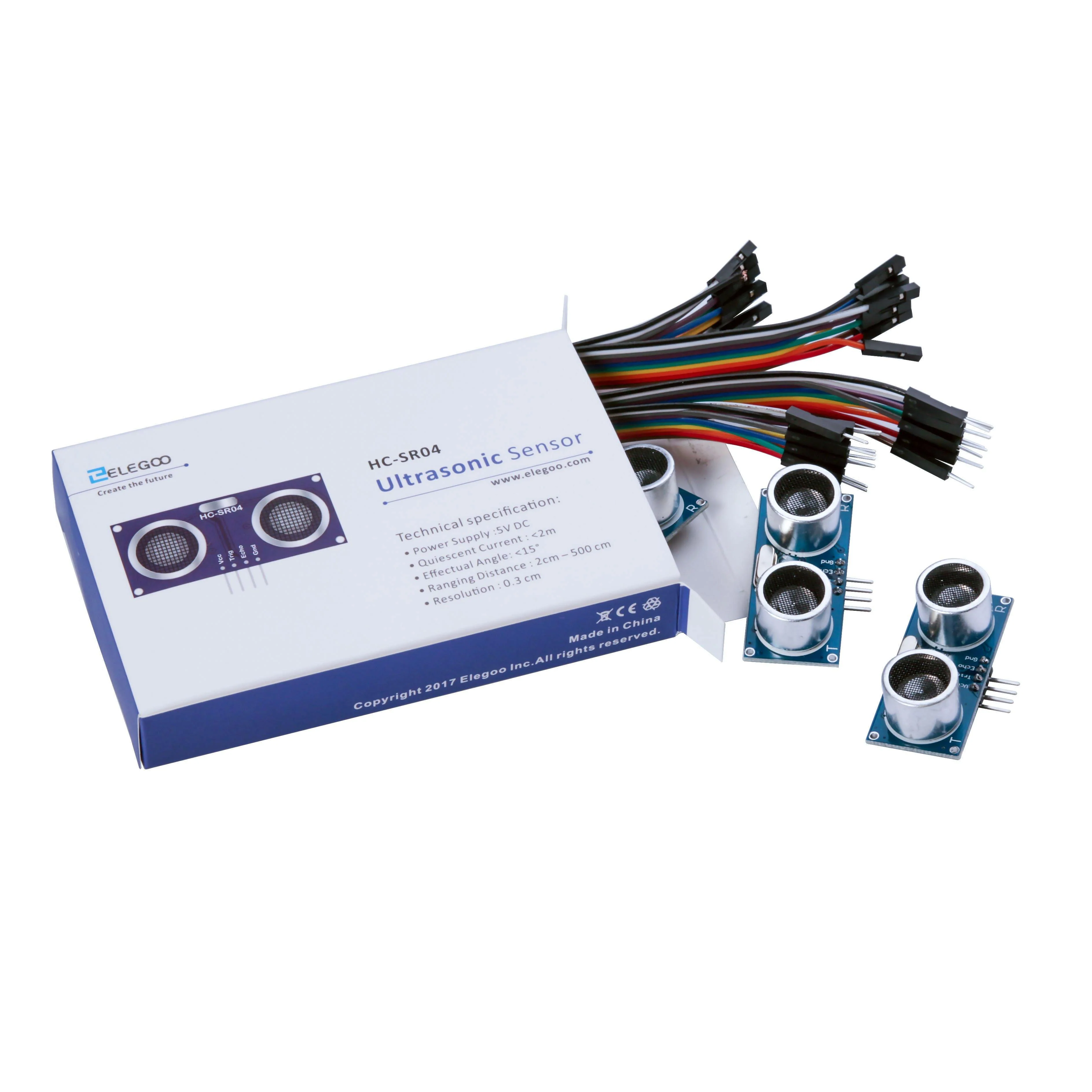 HC-SR04 Ultrasonic Sensor Module (5 Sets) - Image 7