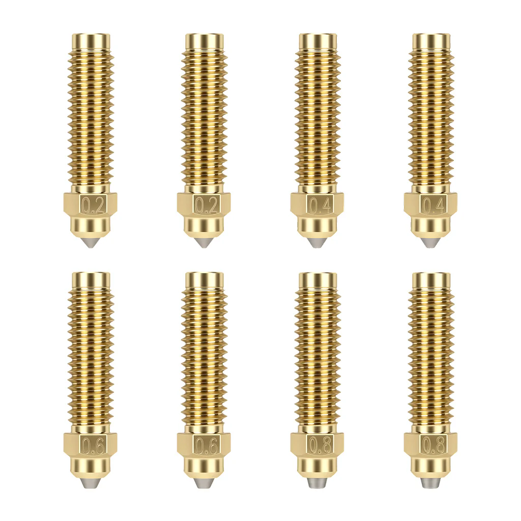 Multi-Size Brass Hardened Steel Nozzle Kit for Centauri Series - Image 2