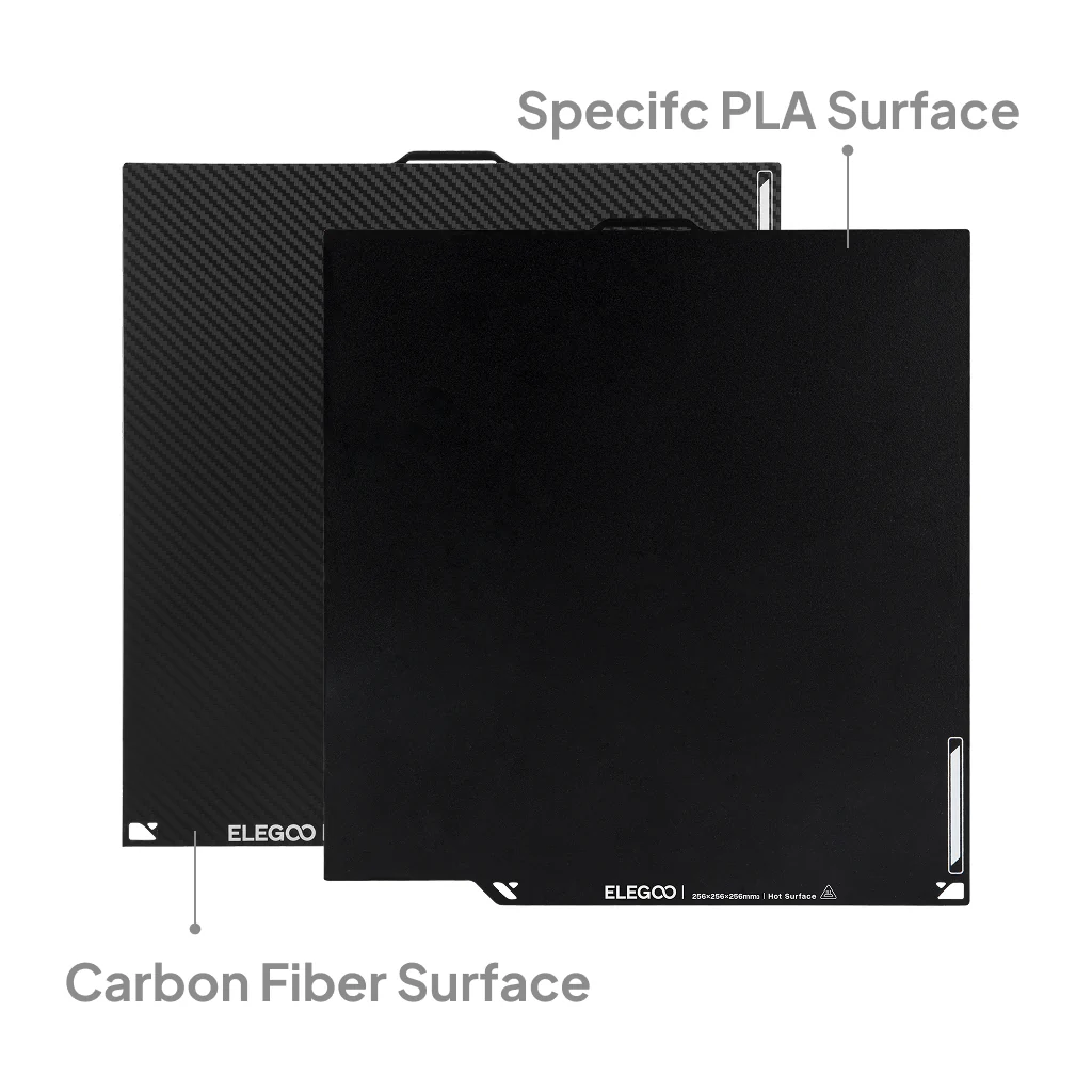 Dual-Sided Build Plate for Centauri Series (Carbon Fiber Texture) - Image 3